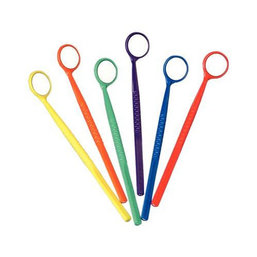 Plasdent 200MMR-A Disposable Plastic Mouth Mirrors Front Surface Assorted 48/Pk Plasdent 200MMR-A Disposable Plastic Mouth Mirrors Front Surface Assorted 48/Pk